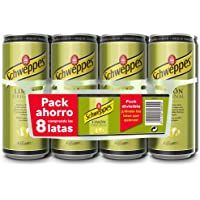 Los mejores  - Schweppes Limón Bebida Refrescante - 8 Latas - [Pack de 3]